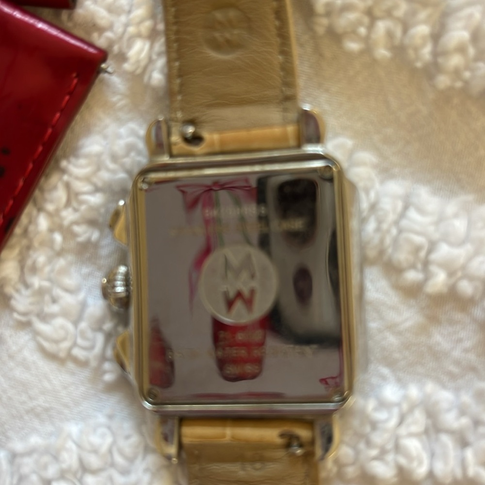 Michele Deco Watch With Interchangeable Straps - image 3